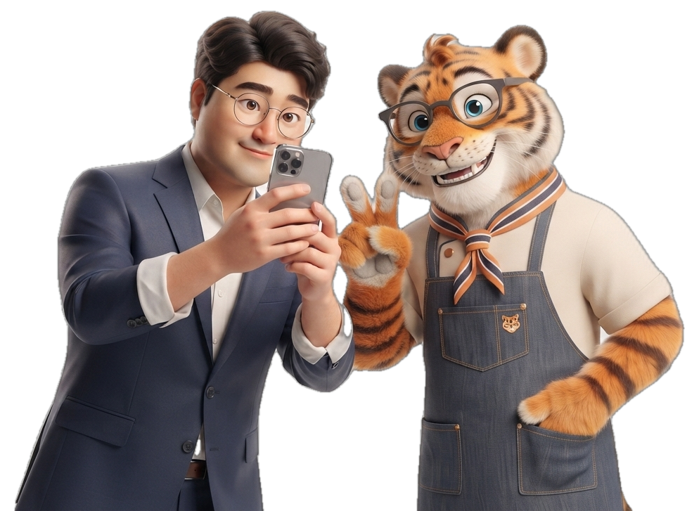 SNS 숏폼 강의 캐릭터